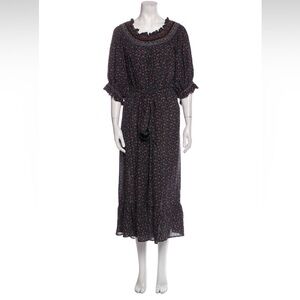 Doen | Black Floral Dress